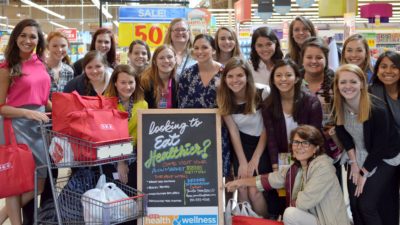 DPD students at HEB
